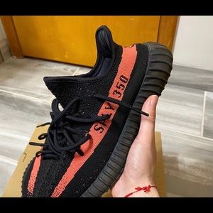 Adidas Yeezy boost 350 v2 core black red